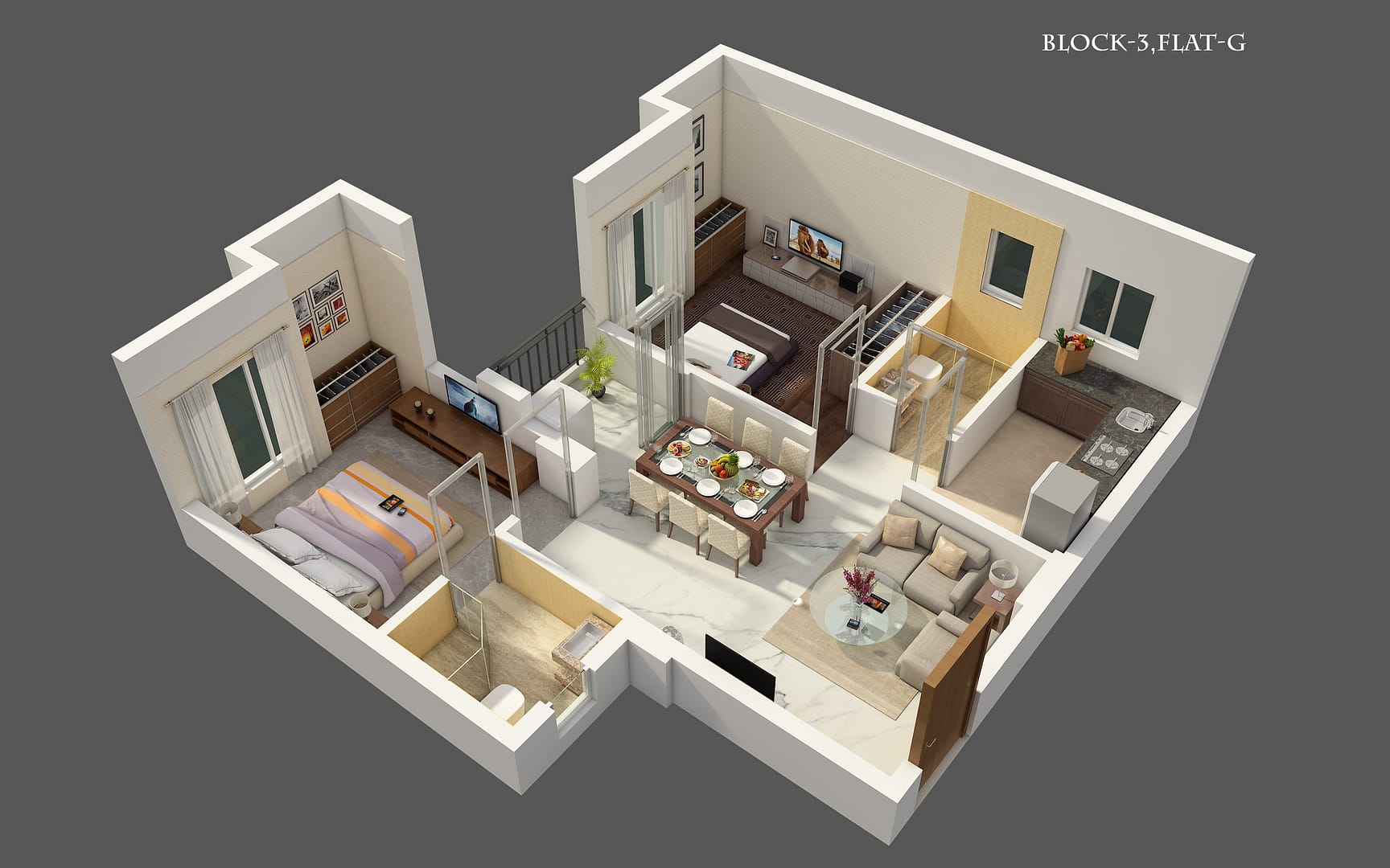 ISO view - Chitrakut Heights - 2/3/4 Bhk flat in Rajarhat