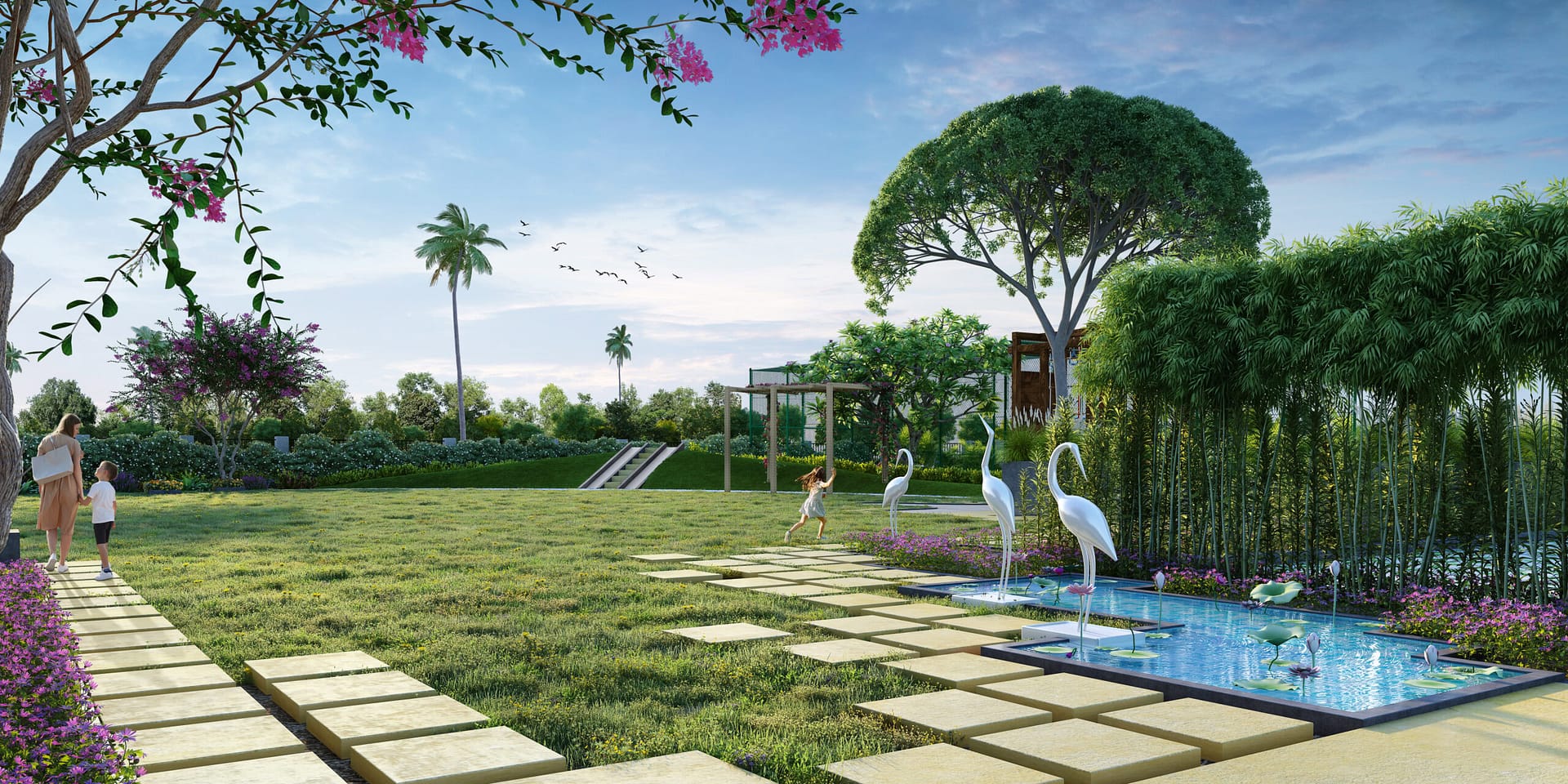 Green Area - 2 - Chitrakut Heights phase-2 - Newtown